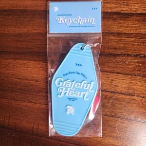 7 Brew Motel Keychain Limited Edition Grateful Heart Brand New In Package